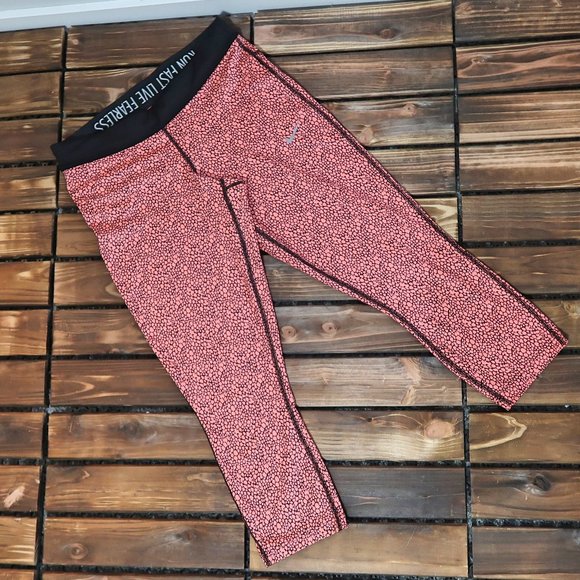 Nike Women's Dri-Fit AOP Relay Crop Running Tights - Picture 4 of 10